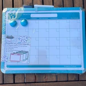 NWT Magbetic Dry Erase Calendar